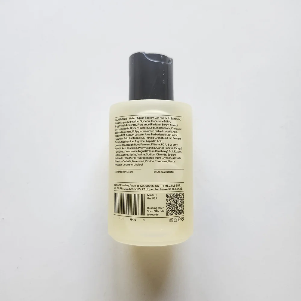 Salt & Stone Bergamot & Hinoki Body Wash